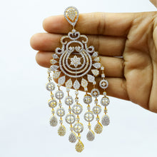 Danglers Zircon/AD Earring 11933-69