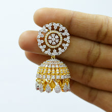 Jhumki Zircon/AD Earring 11936-69