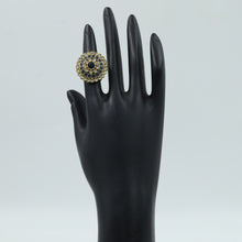 Antique Gold Finish Ring 4001-28