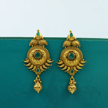 Green Gold Look Earring 8264-2128