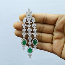 Danglers Zircon/AD Earring 11977-69