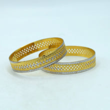 Gold Plated Two Tone Kada 9053-3315