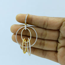 Danglers Zircon/AD Earring 11940-69