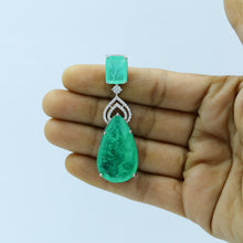 Manish Malhotra Inspired Danglers Zircon/AD Earring 11973-69