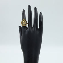 Kundan Adjustable White Ring 4186-8251