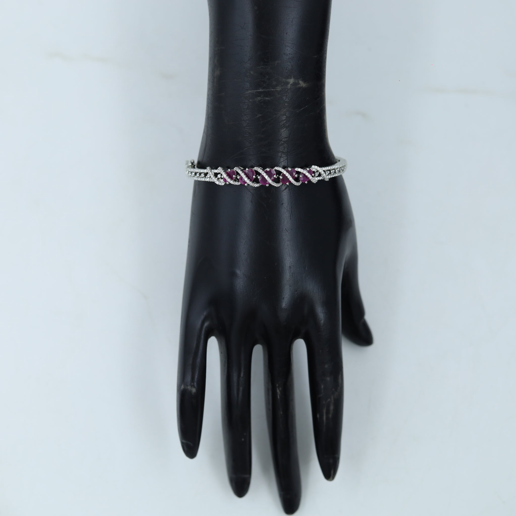 ZIrcon/AD Bracelet 15366-69