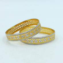 Gold Plated Gold Rhodium Kada 5787-9852