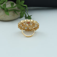 Adjustable Kundan Cocktail Ring 5564-83