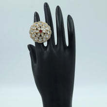 Adjustable Kundan Cocktail Ring 5564-83