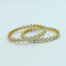 Pack of 2 Zircon/AD Bangles 3389-08