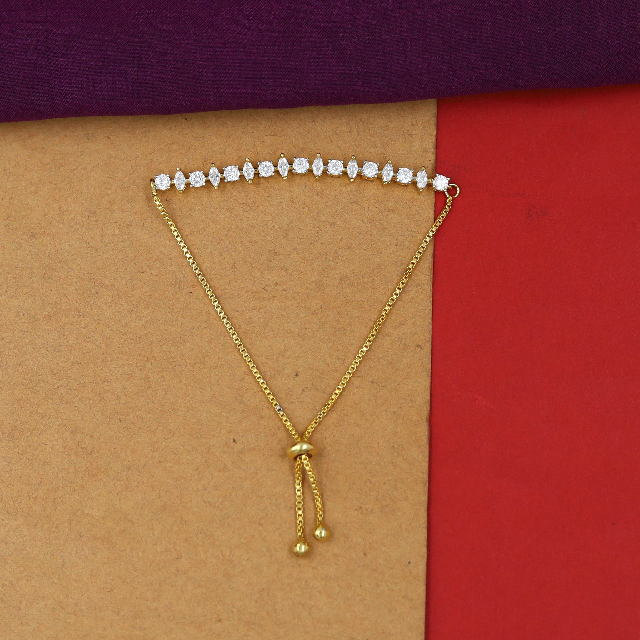 Zircon/AD Bracelet 12867-31