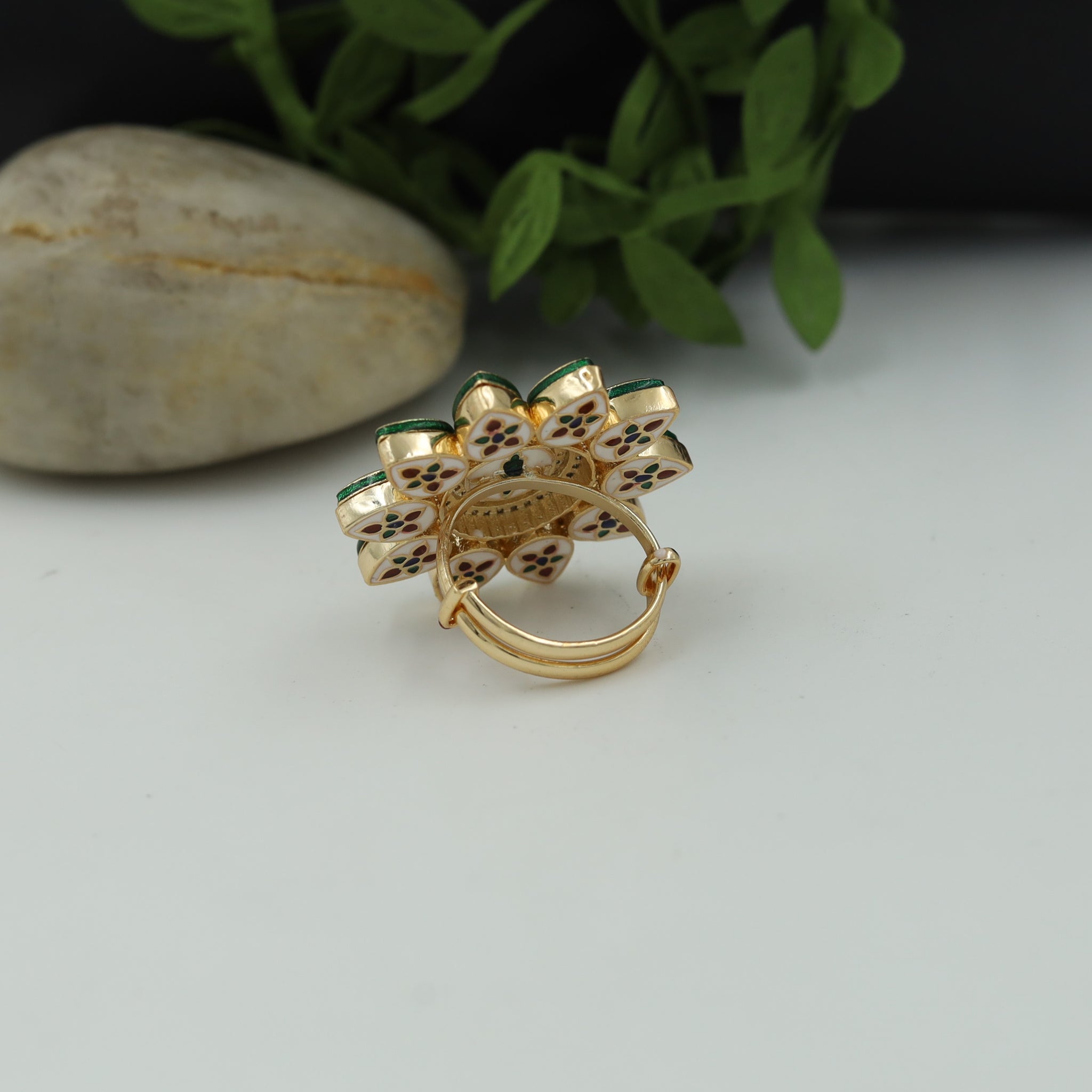Kundan Ring 13031-34