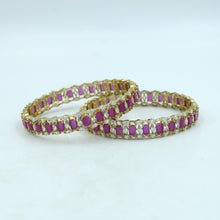 Pack of 2 Zircon/AD Bangles 3394-08