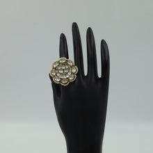 Kundan Cocktail Adjustablie Ring 1227-5292