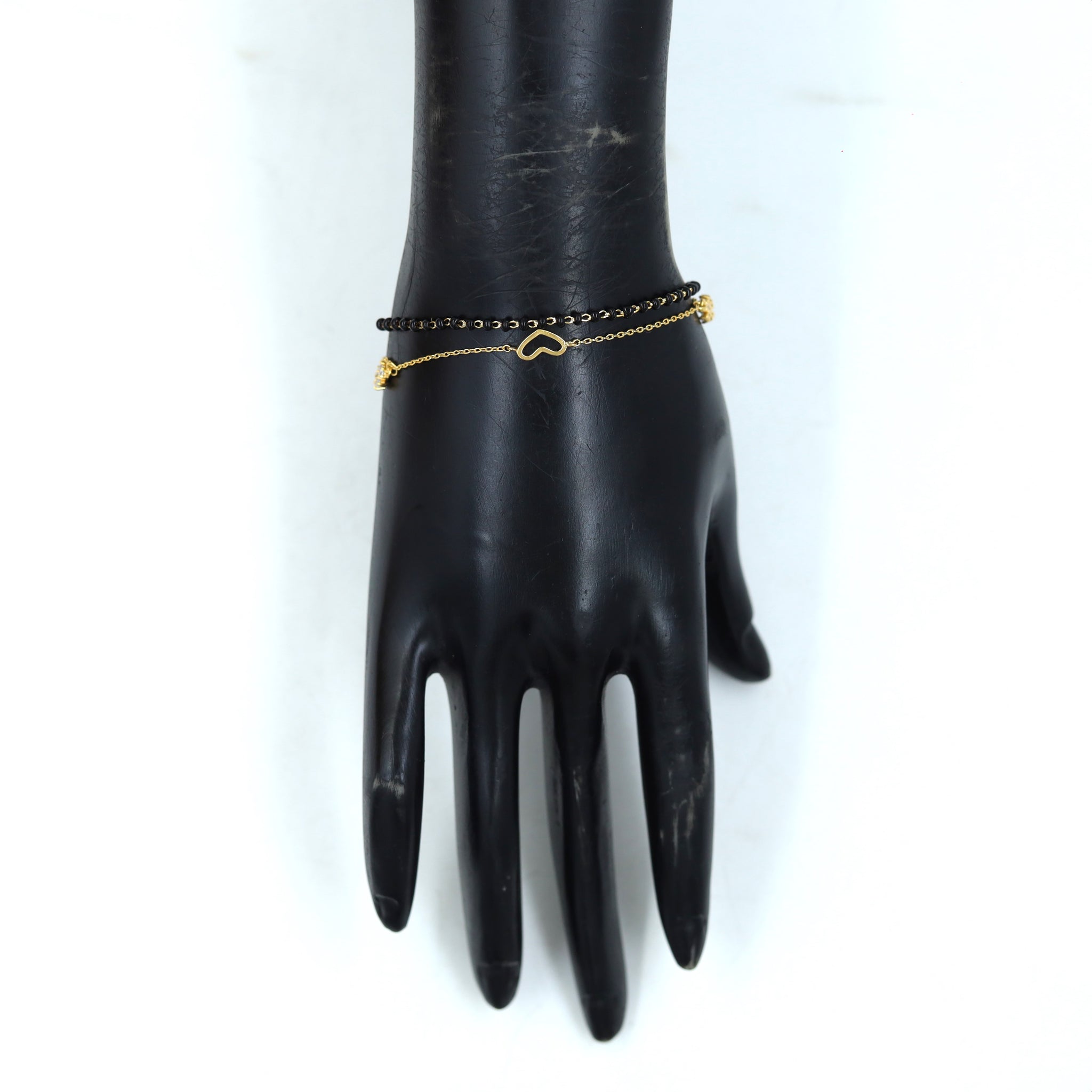 Zircon/AD Mangalsutra Bracelet 12713-05