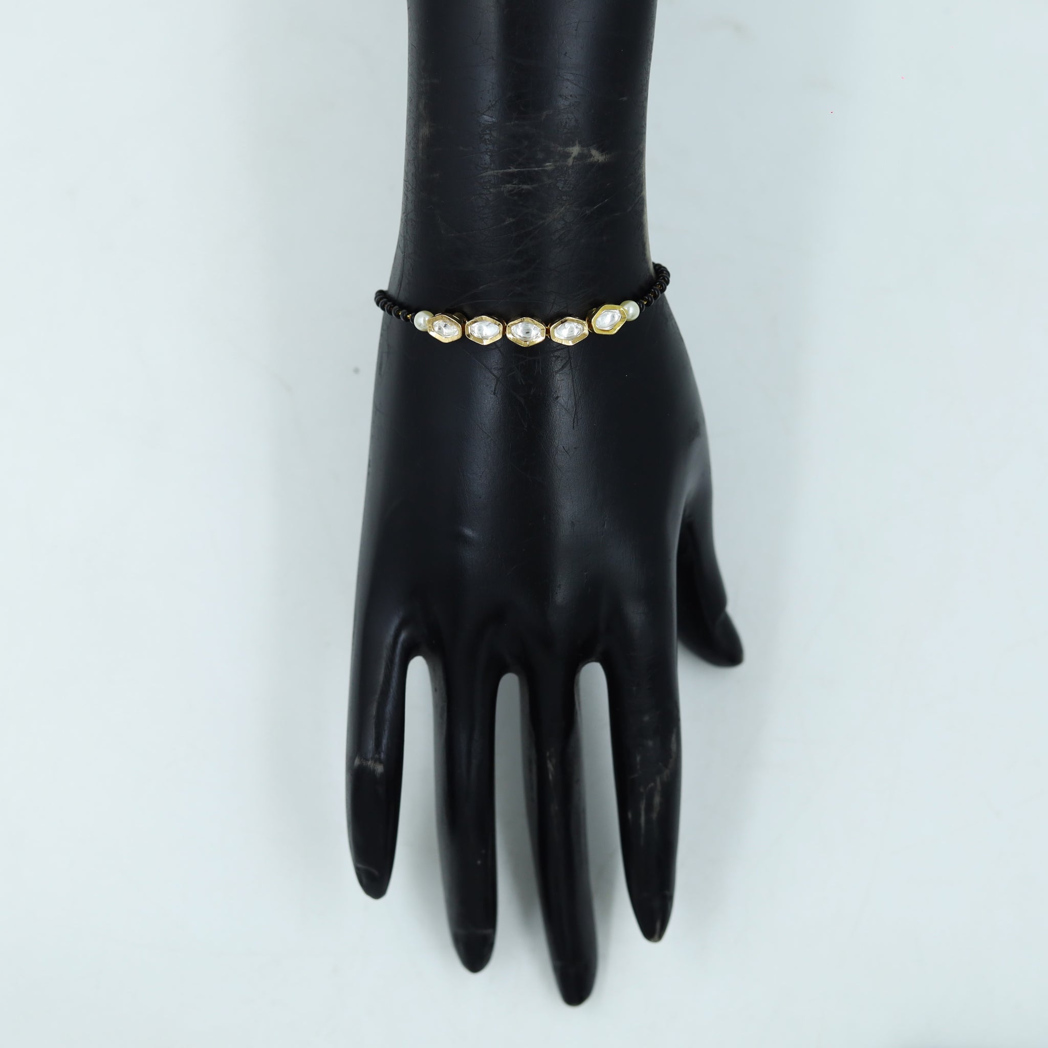 Kundan Mangalsutra Bracelet 12858-31