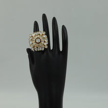 Kundan Adjustable Ring 7510-34