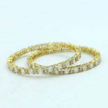 Pack of 2 Zircon/AD Bangles 3411-08