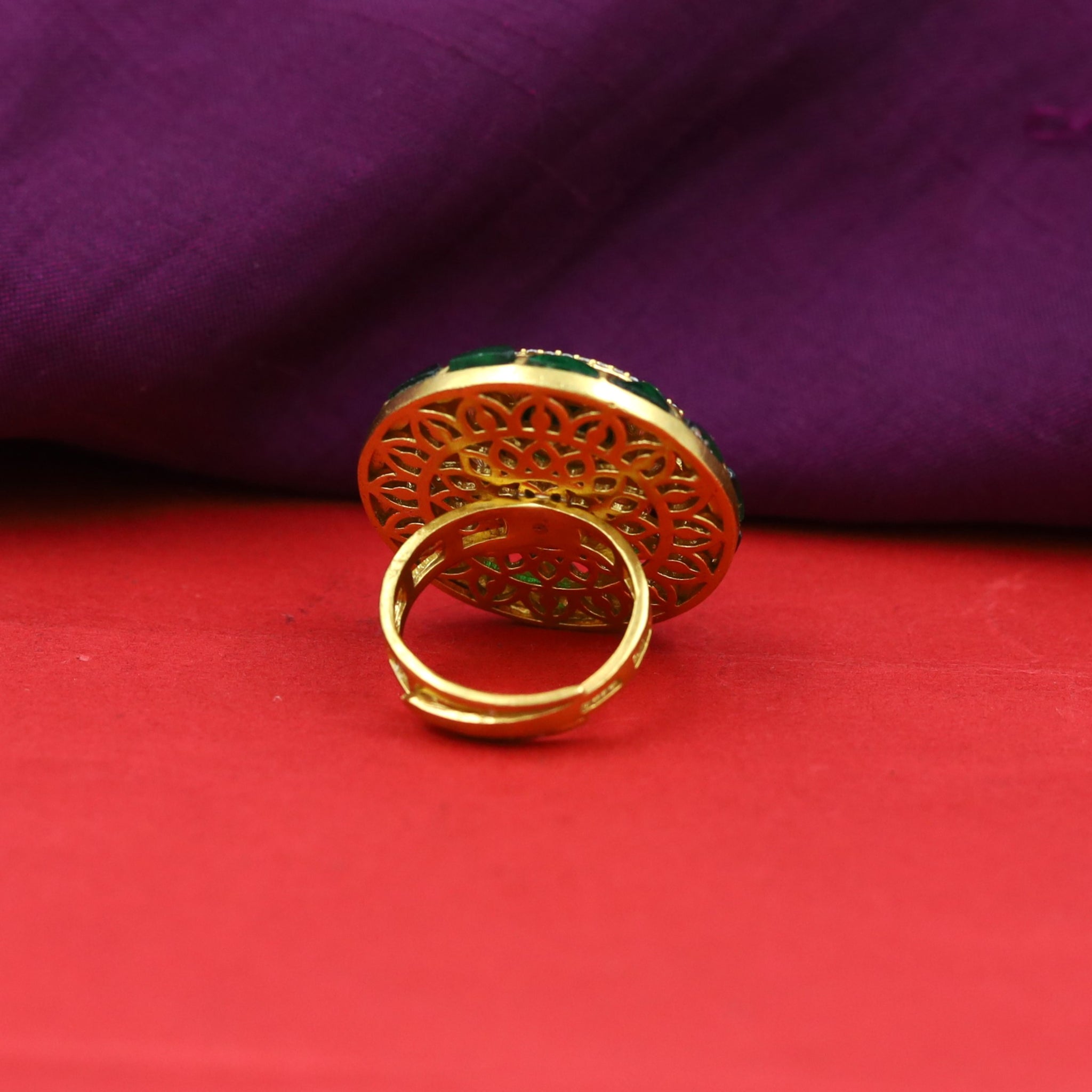 Sabyasachi Inspired Adjustable Ring 15807-28