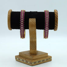 Designer Zircon/AD Bangles/Kada 11127-7076