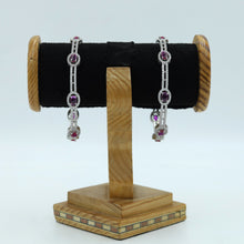 Silver Polish Zircon/AD Bangles/Kada 13271-33