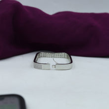 Square Zircon/AD Bracelet 3305-08