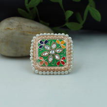 Meenakari Ring 9888-R