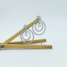 Silver Plated Zircon/AD Earring 4612-8677