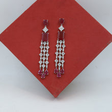 Long Zircon/AD Earring 2655-69