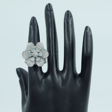 Zircon/AD Silver Ring 16142-3289