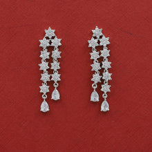 Silver Zircon/AD Necklace Set 7611-1196