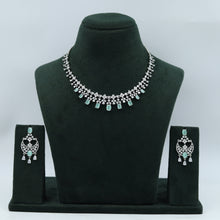 Zircon/AD Round Necklace Set 18503-5685