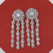 Danglers Zircon/AD Earring 8412-100