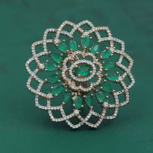 Designer Zircon/AD Cocktail Ring 13267-0173