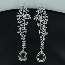 Danglers Zircon/AD Earring 10766-69