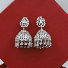 White Zircon/AD Earring 13890-0979