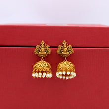 Green Temple Earring 3496-7561