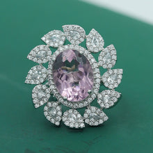 Zircon/AD Silver Polish Ring 6743-69