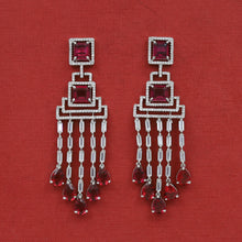 Danglers Zircon/AD Earring 3353-08