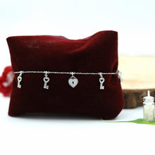 925 Pure ACPL Silver Unisex Charm Bracelet 13960-76