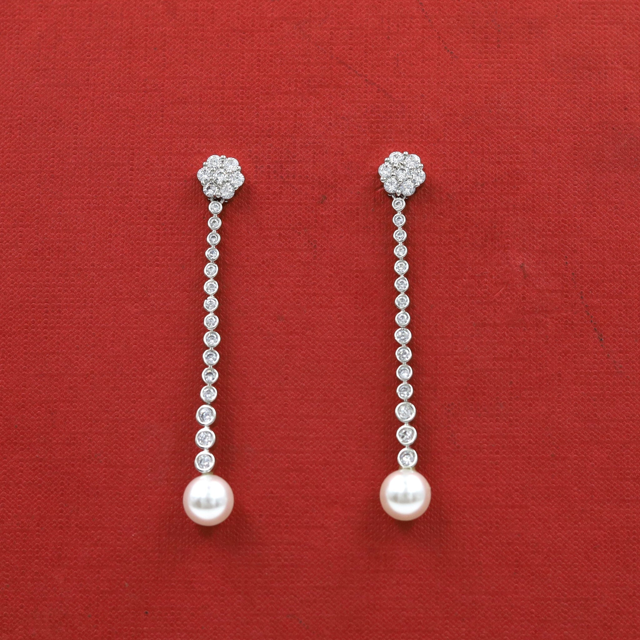 Zircon/AD Earring 1097-69