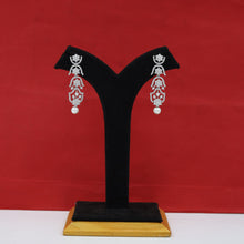 Round Neck Zircon/AD Necklace Set 16953-31