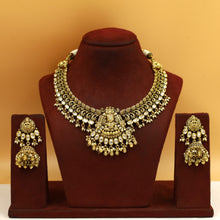 Round Neck Temple Necklace Set 19277-28