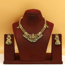 Round Neck Temple Necklace Set 19301-28