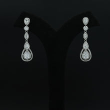 Danglers Zircon/AD Earring 10447-28