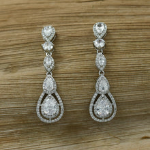 Danglers Zircon/AD Earring 10447-28