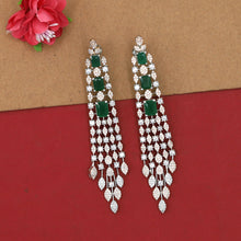 Danglers Zircon/AD Earring 6685-28