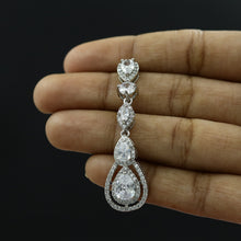 Danglers Zircon/AD Earring 10447-28