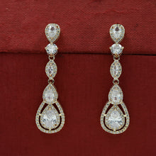 Danglers Zircon/AD Earring 10447-28