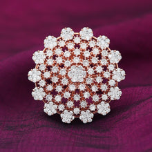 Zircon AD Cocktail Ring 5702-08